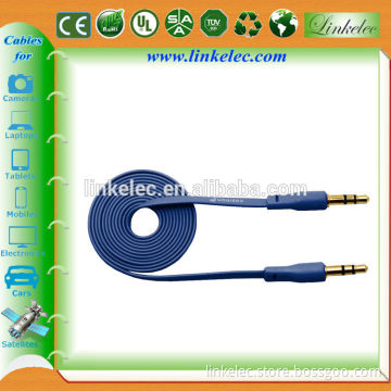 flat cable 3.5mm plug earphone earpiece flat ribbon cable